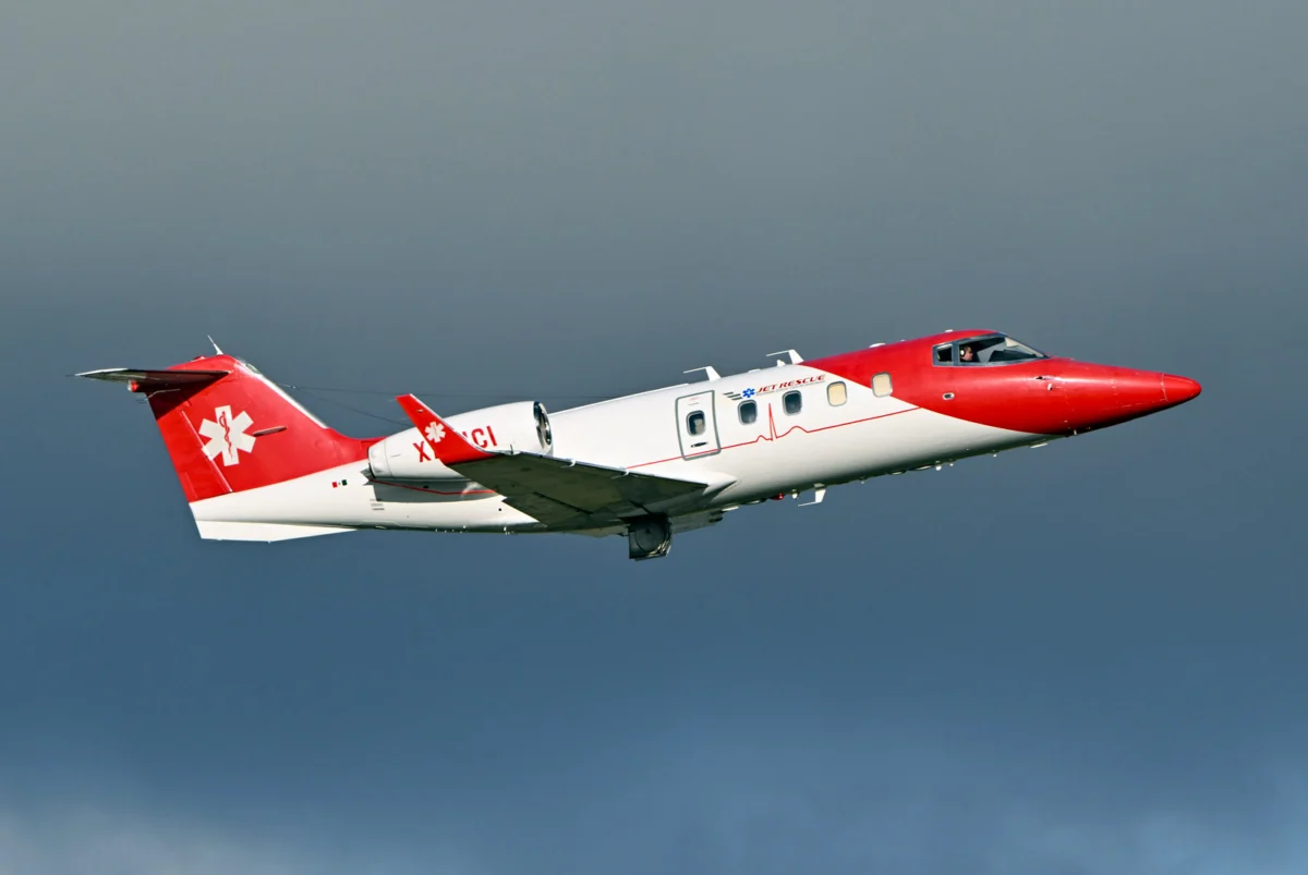 Jet Rescue Learjet 55 air ambulance Jet Rescue Learjet 55 air ambulance