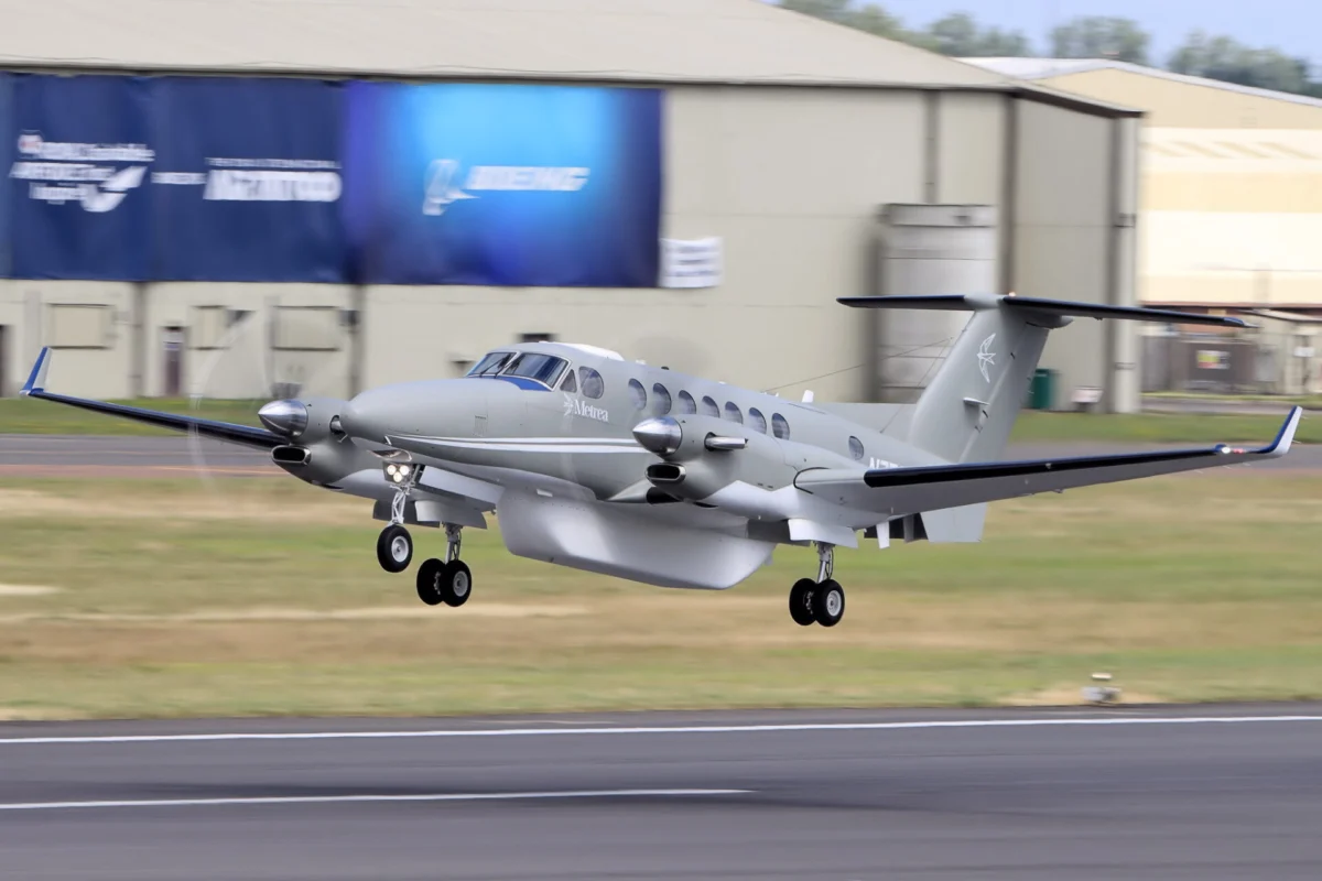 Metrea Beechcraft 350 King Air reconnaissance aircraft