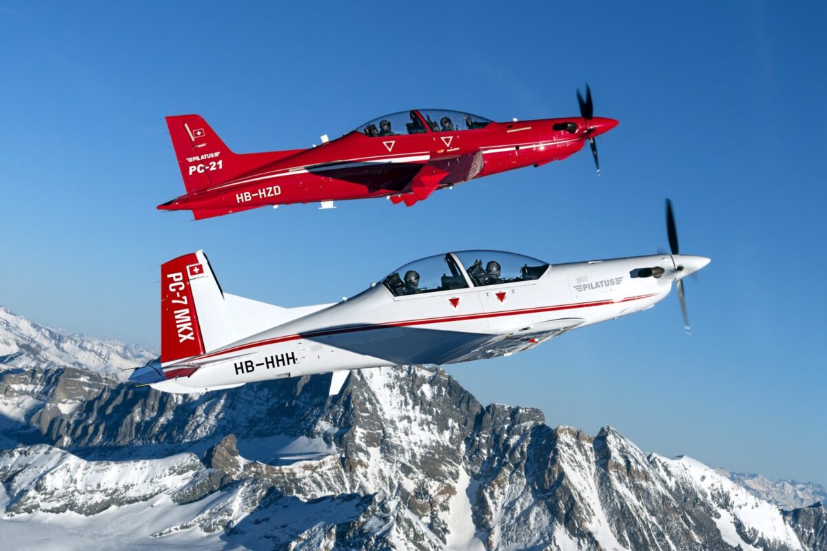 Pilatus Aircraft PC 21 and PC 7 MKX Pilatus Aircraft PC 21 and PC 7 MKX