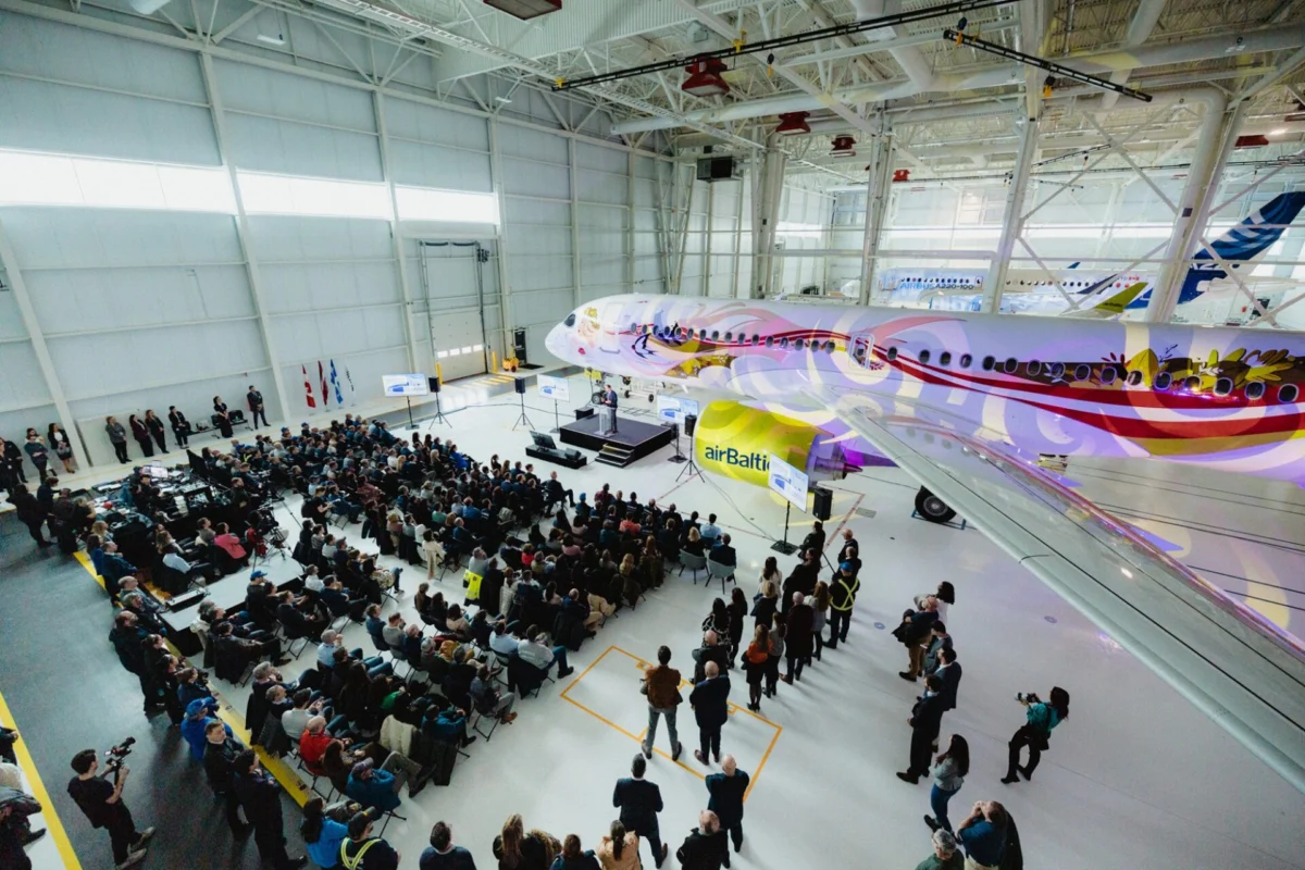 airBaltic Airbus A220 300 airBaltic Airbus A220 300