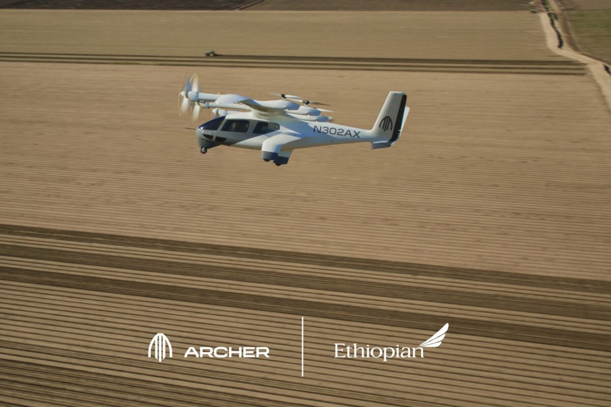 Archer Aviation Ethopian Airlines