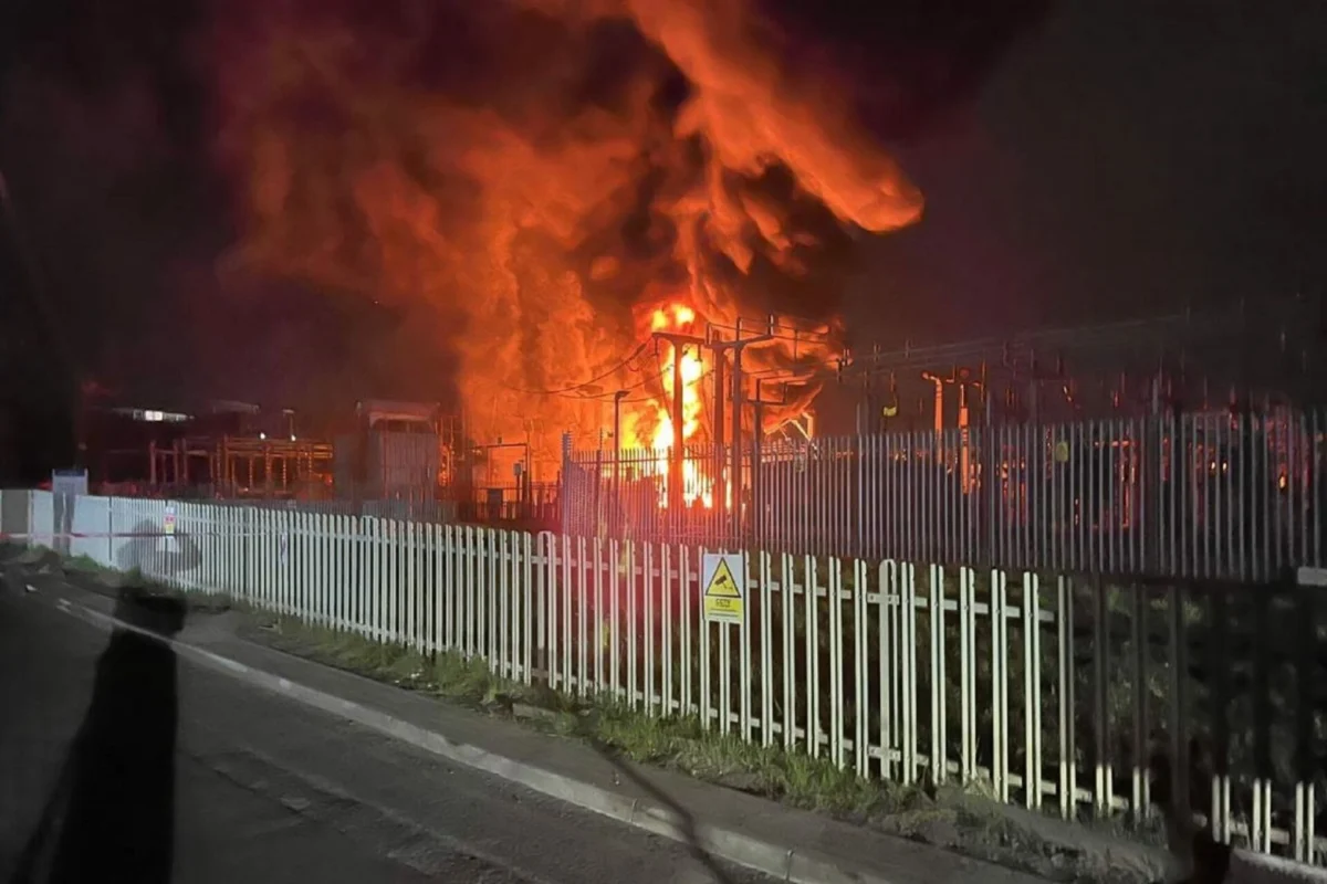 London Heathrow Airport fire