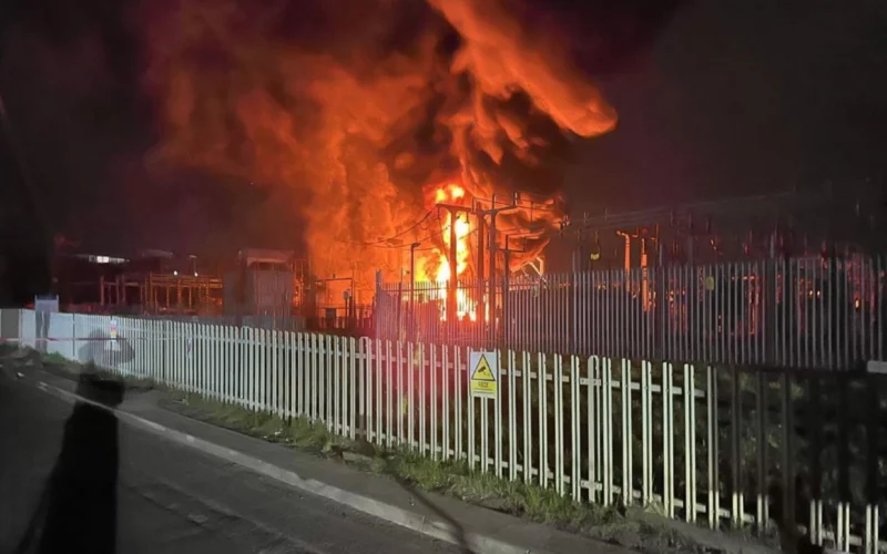 London Heathrow Airport fire