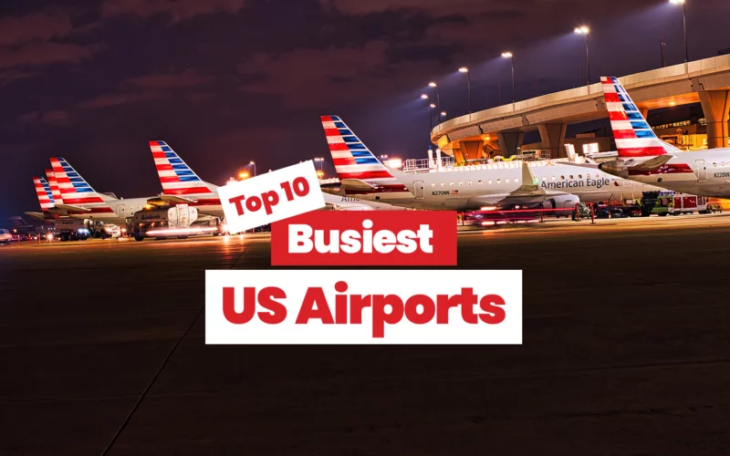 Top 10 busiest airports in the US