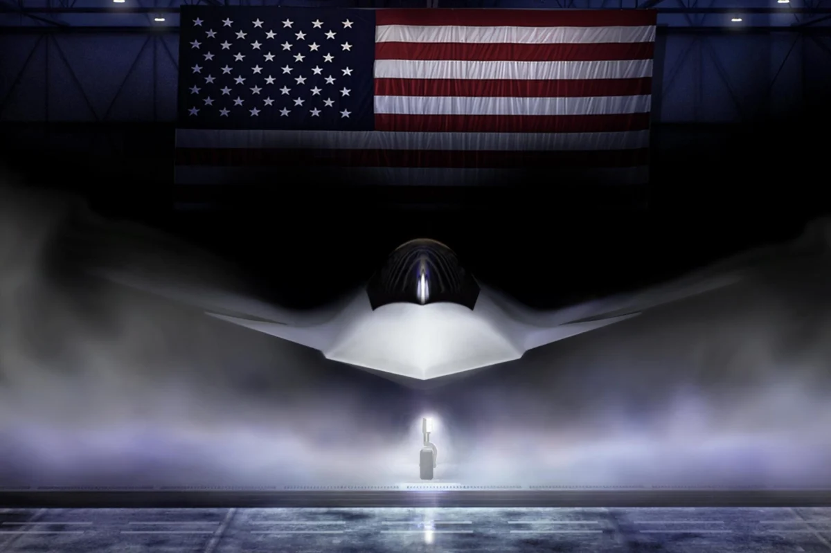 USAF F 47 artist rendering USAF F-47 artist rendering