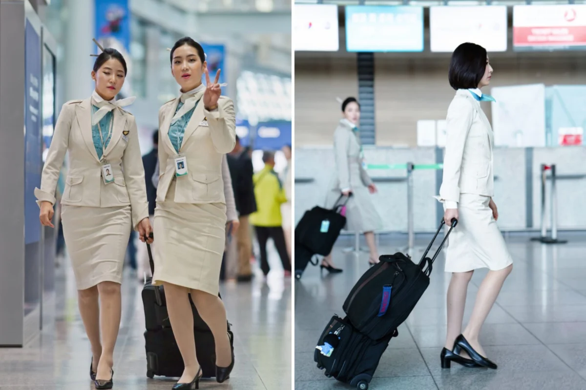 Korean Air flight attendants