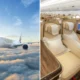Emirates A350 and cabin