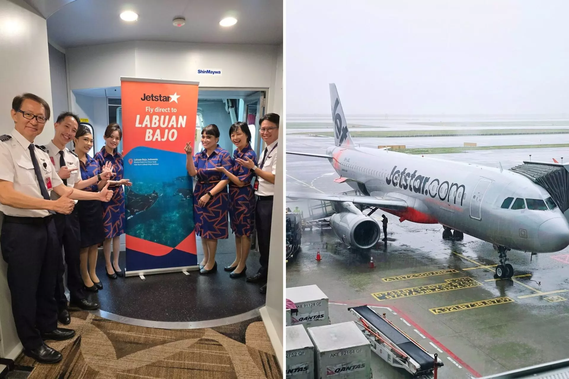 Jetstar Asia flies to Labuan Bajo