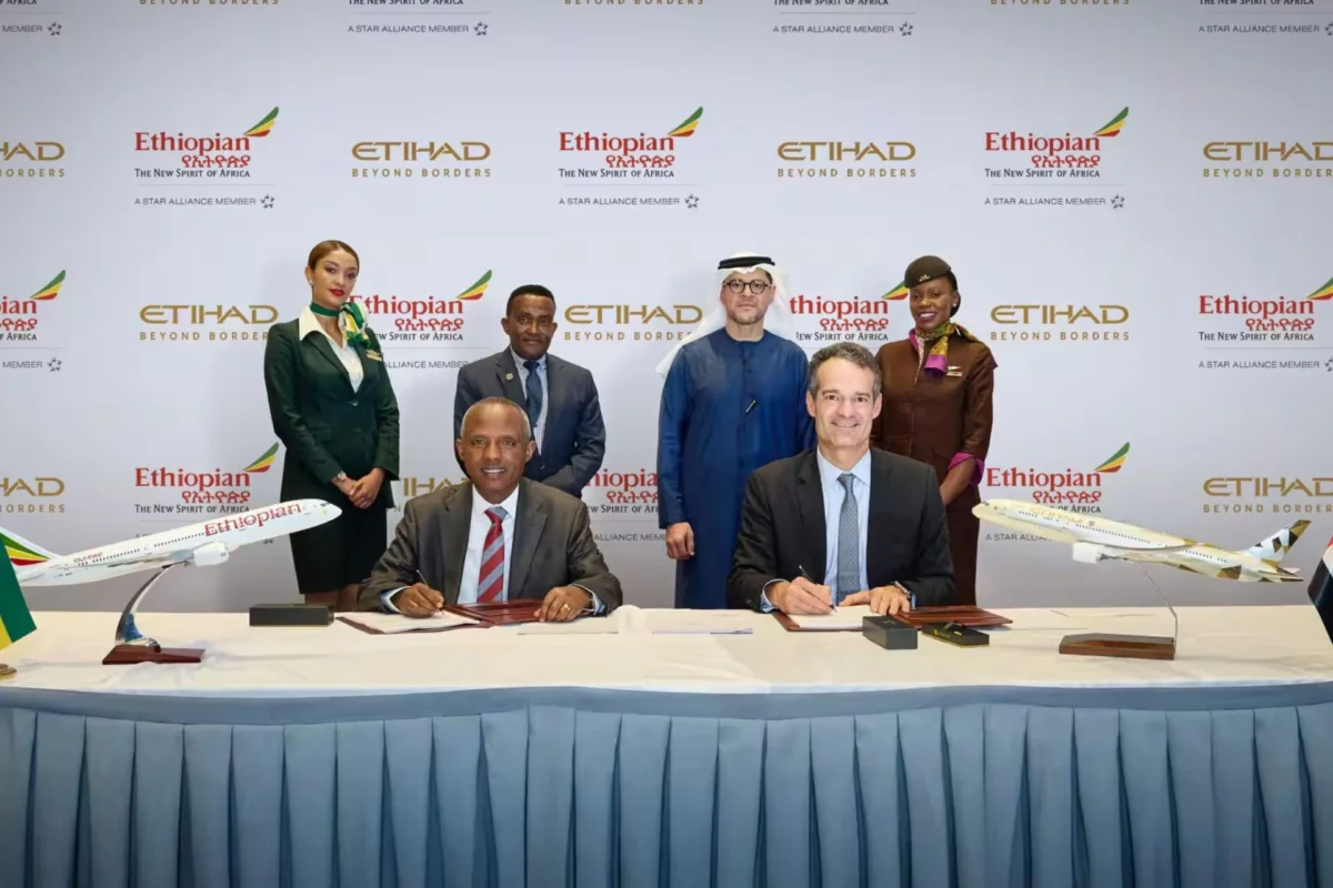 Etihad and Ethiopian codeshare