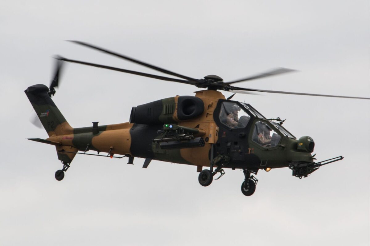 T129 ATAK multirole attack helicopter