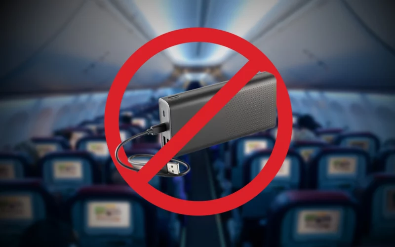 airlines banned power banks