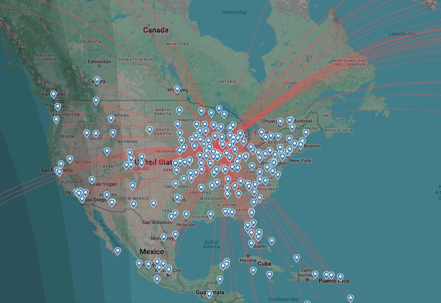 Top 10 busiest airports in the USA