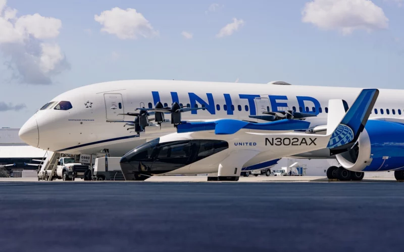 Archer Aviation eVTOL United Airlines New York