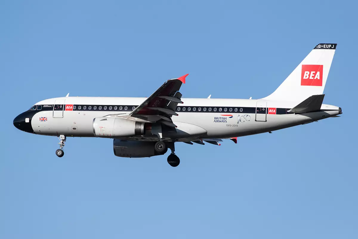 British Airways A319 Ba 319