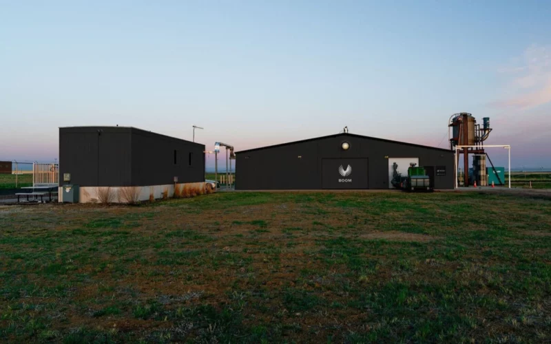Boom Supersonic Symphony engine test site at Colorado Air & Space Port