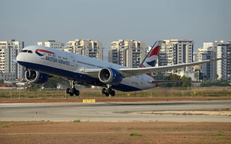 British Airways resumes flights to Tel Aviv