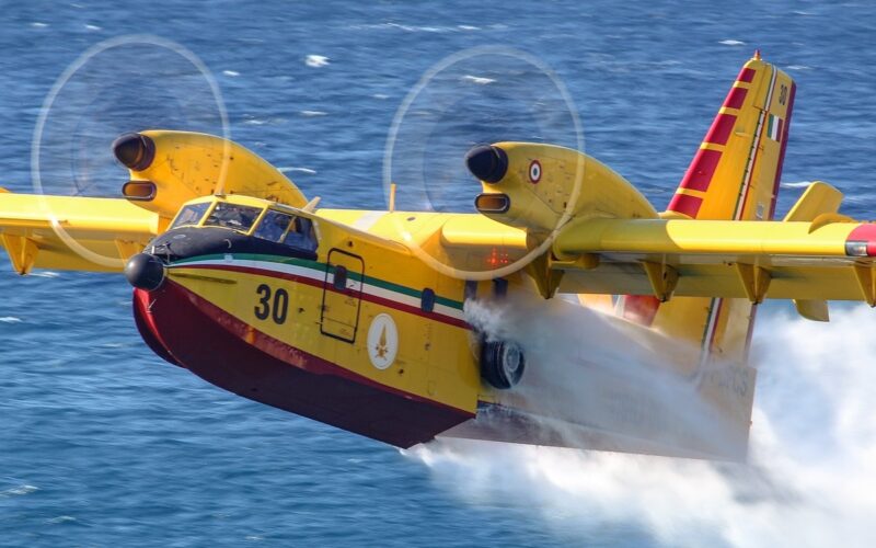 Canadair seaplane
