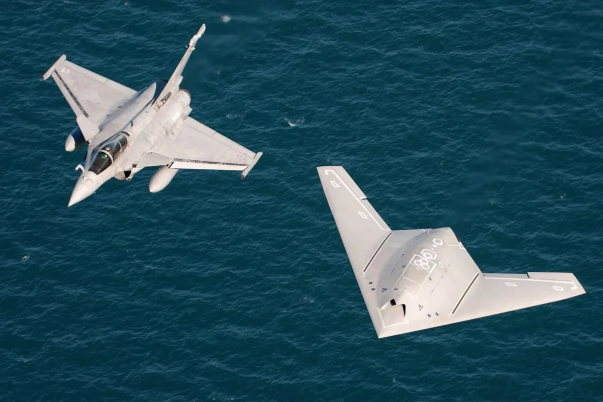 Dassault NEUROn loyal wingman drone Dassault NEUROn loyal wingman drone
