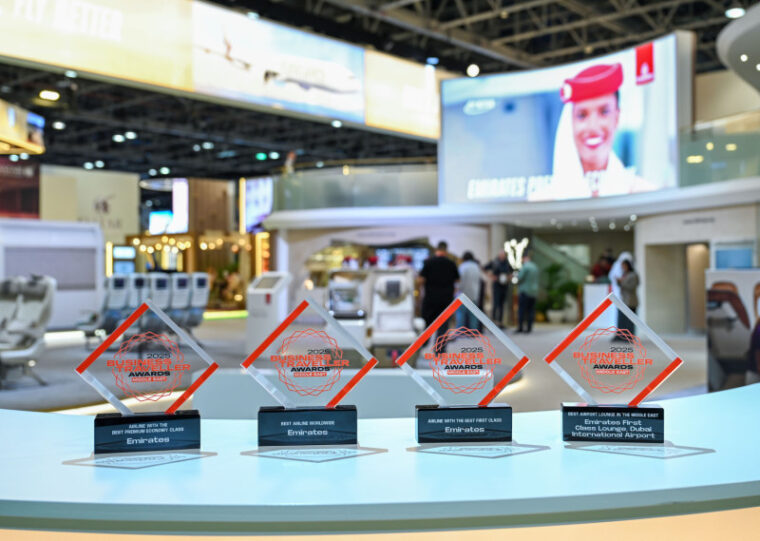 Emirates wins at Business Traveller Middle East 2025 awards