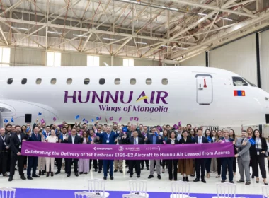 Embarer E195-E2 Hunnu Air