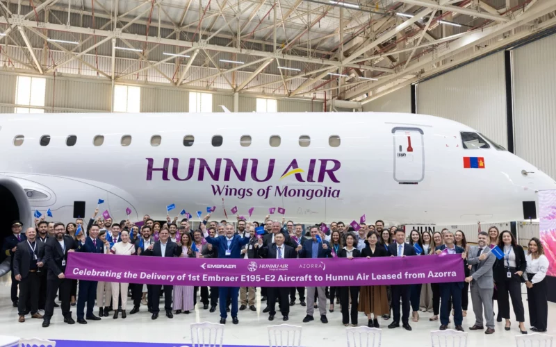 Embarer E195 E2 Hunnu Air