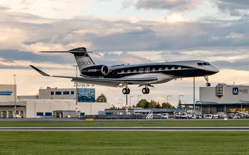 Gulfstream G700 business jet