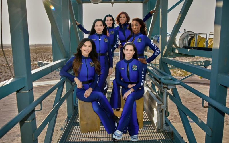 First all-female crewed flight
