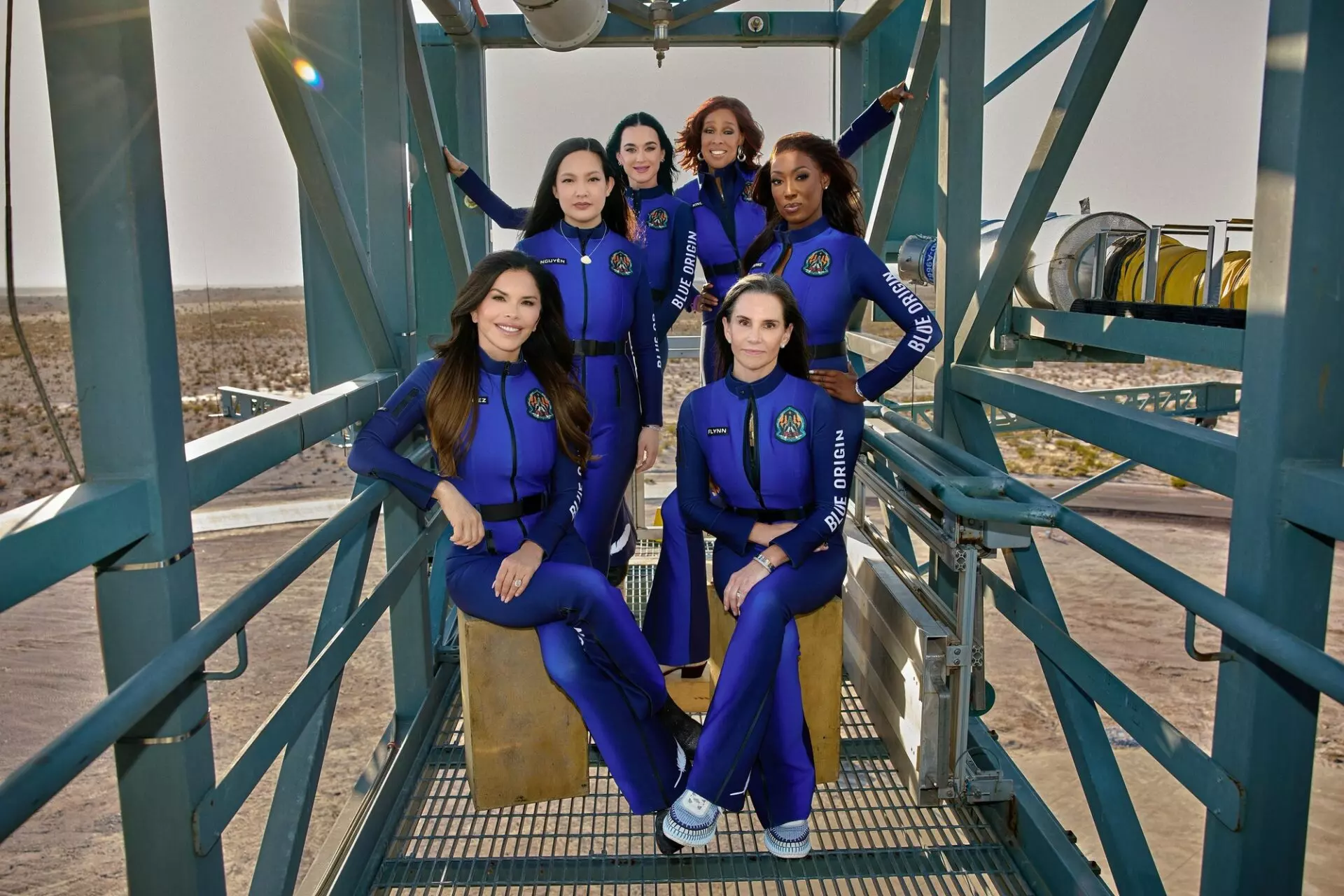 First all-female crewed flight