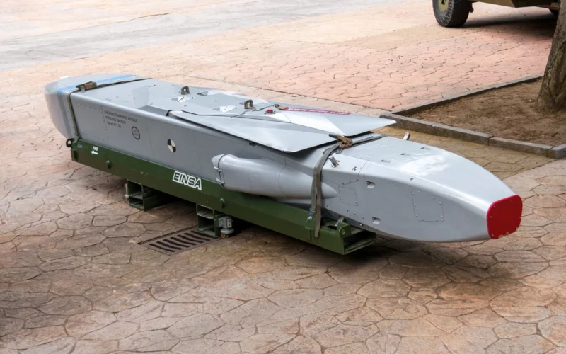 Ground training missile Taurus on a Spanish military base
