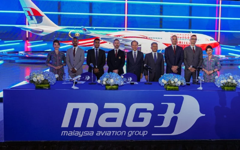Malaysia Airlines Manchester United livery