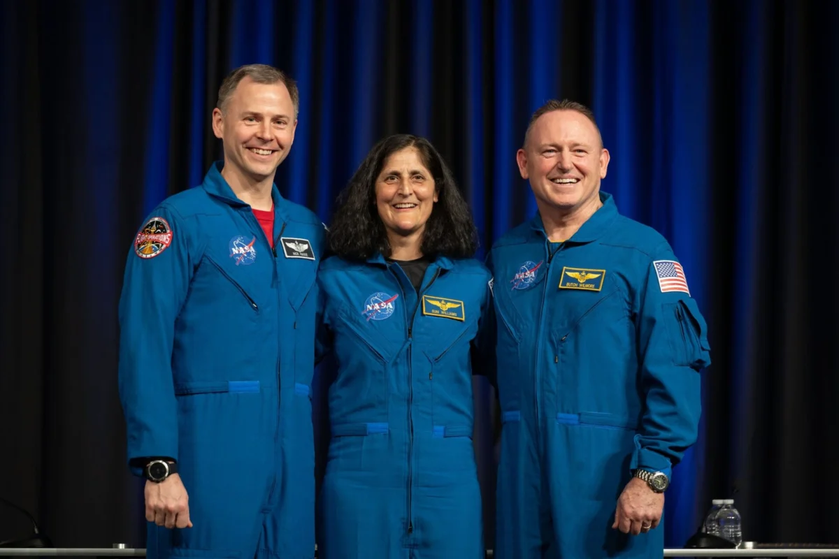 NASA astronauts Suni Williams and Butch Wilmore