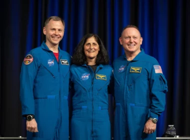 NASA astronauts Suni Williams and Butch Wilmore