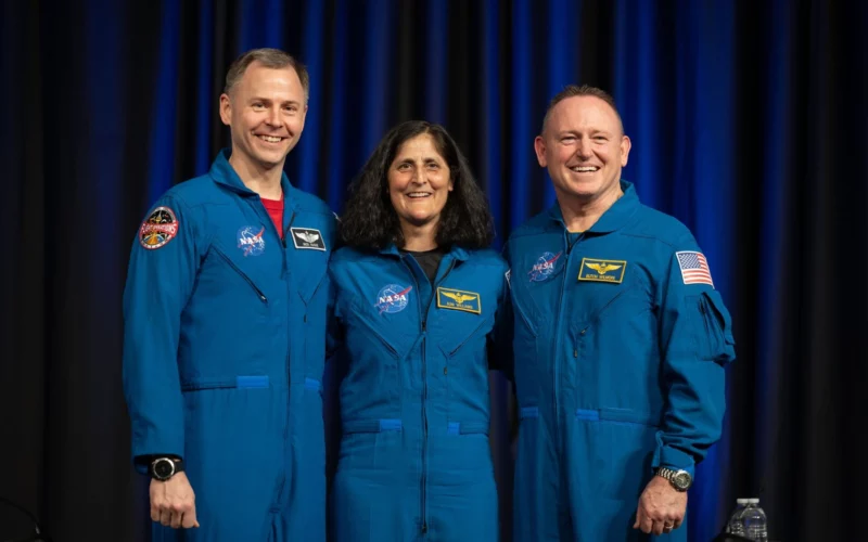 NASA astronauts Suni Williams and Butch Wilmore