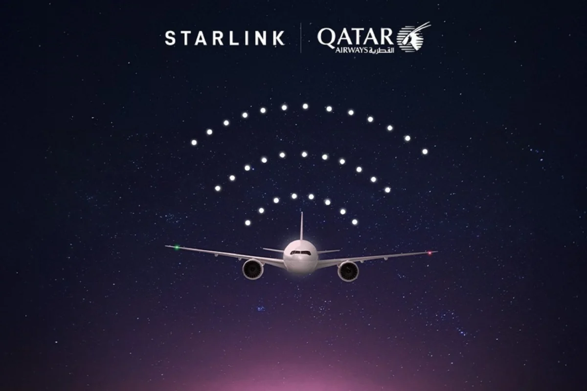 Qatar Airways Starlink