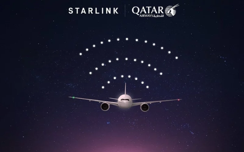 Qatar Airways Starlink