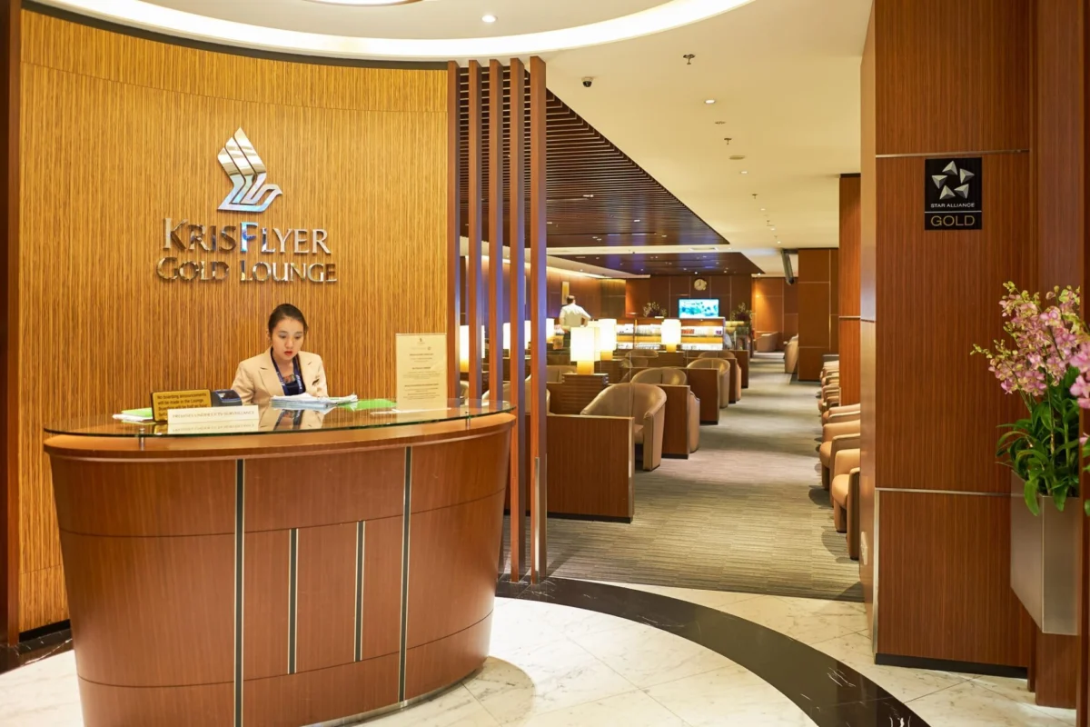 Singapore Airlines KrisFlyer lounge Changi