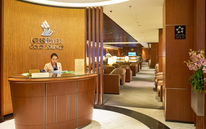 Singapore Airlines KrisFlyer lounge Changi