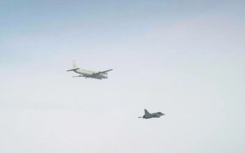 Sweden Gripens intercept Russian IL-20 during first NATO Alpha scramble