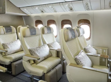 Emirates B777 premium economy
