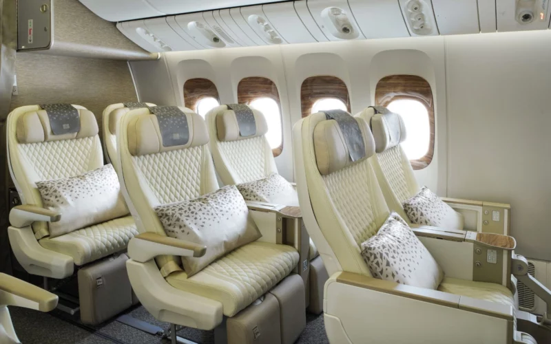 Emirates B777 premium economy