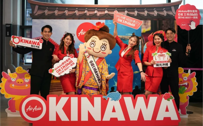 AirAsia launches Bangkok to Okinawa via Hong Kong