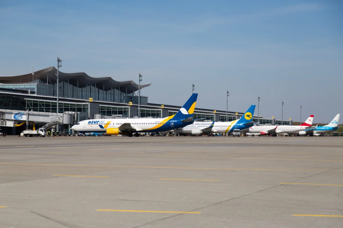 Boryspil International Airport KBP in Kyiv Ukraine Boryspil International Airport (KBP) in Kyiv, Ukraine