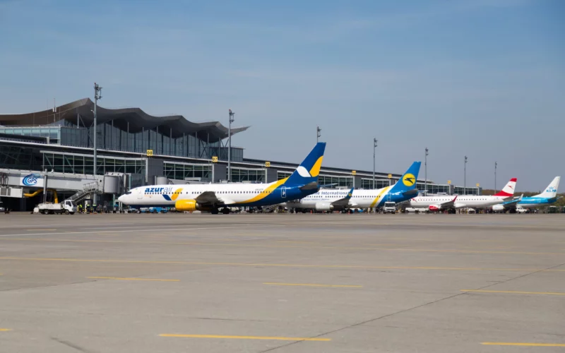Boryspil International Airport (KBP) in Kyiv, Ukraine