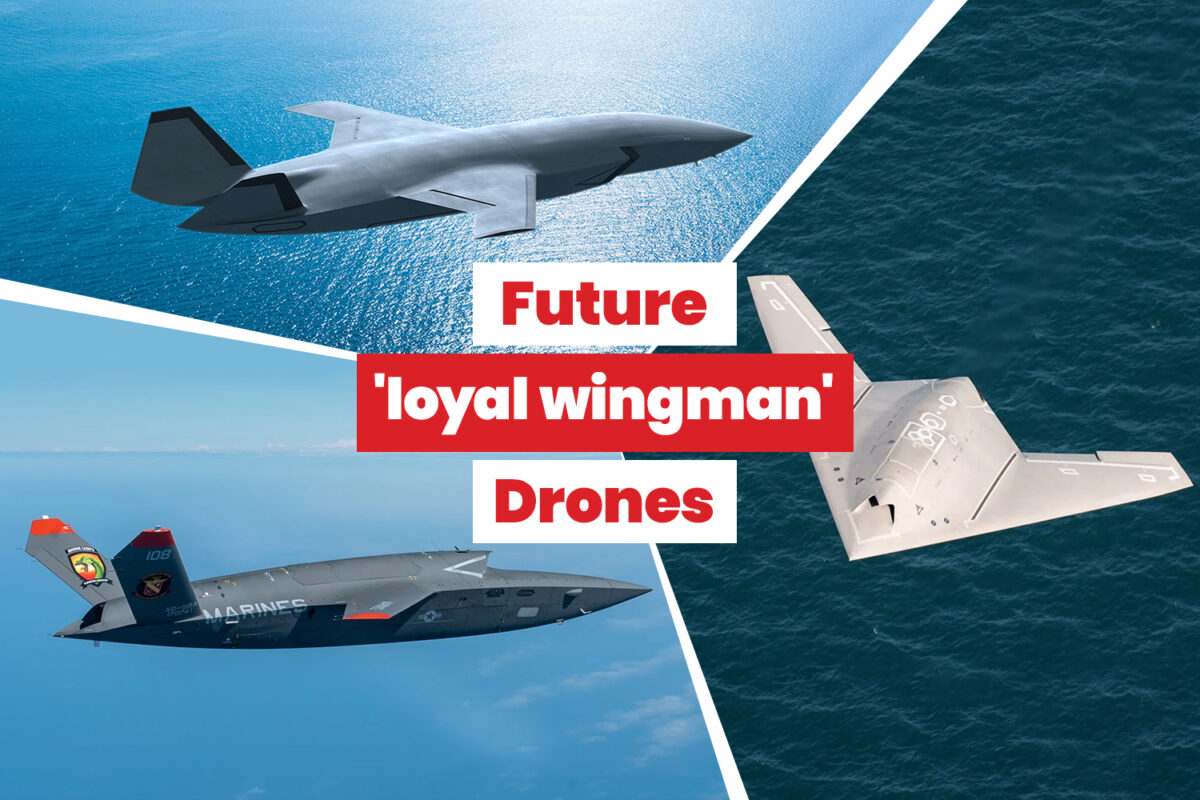 Most promising loyal wingman drones Most promising loyal wingman drones