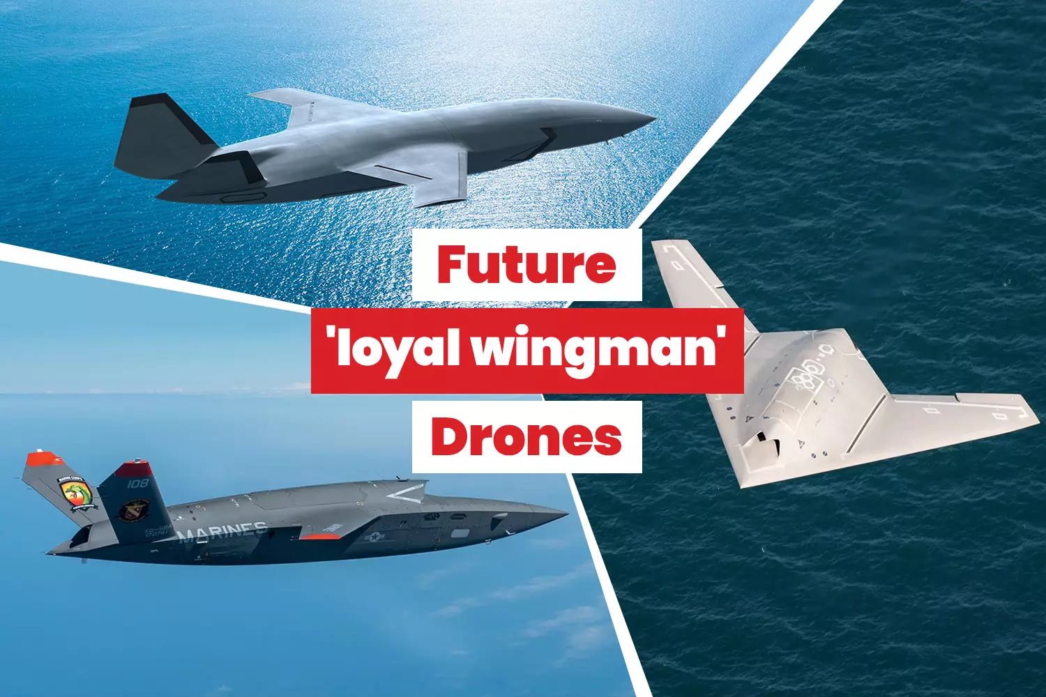 Most promising loyal wingman drones