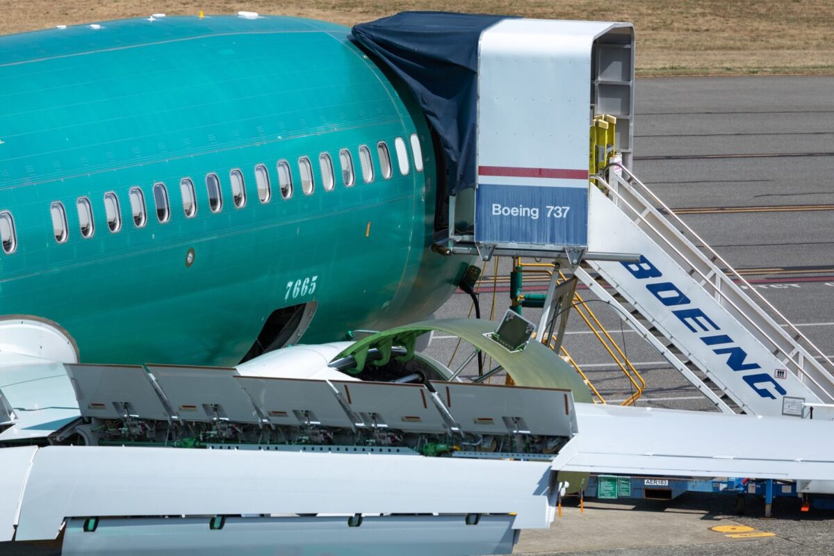Boeing 737 MAX prroduction Renton