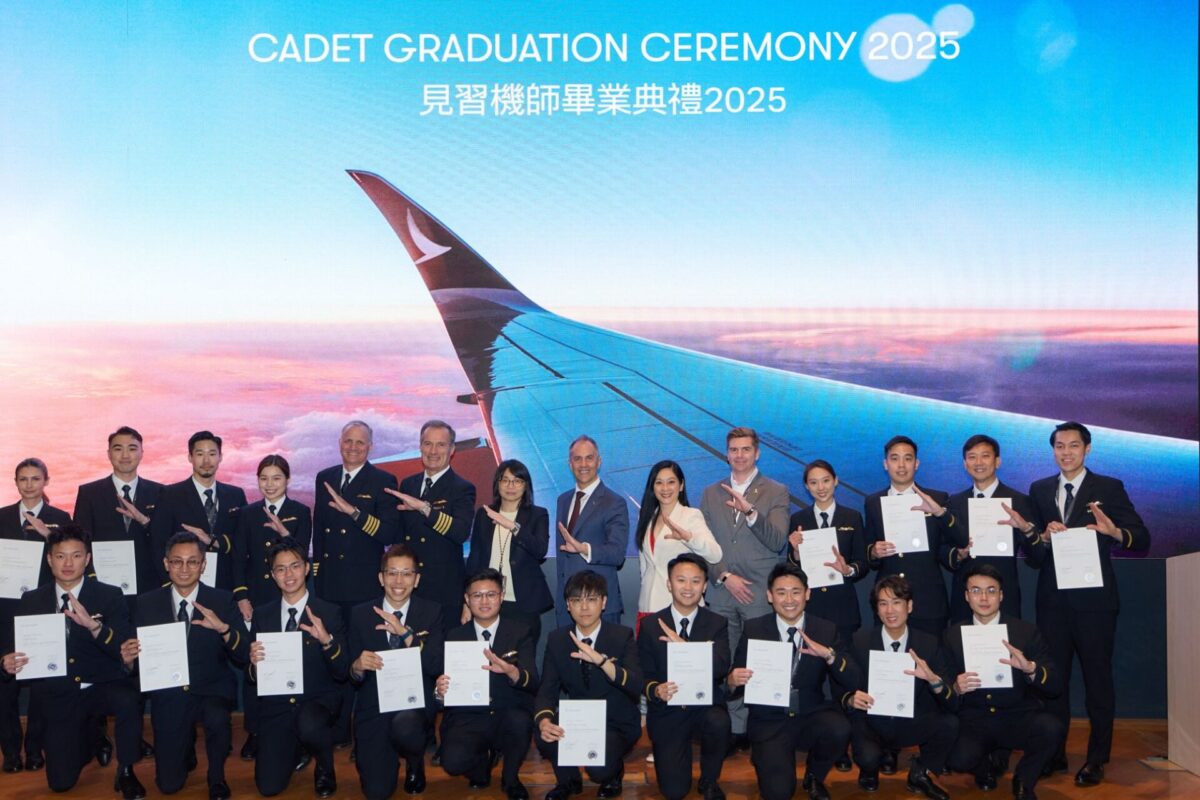 First batch of Cathay Pacific cadet pilots to receive in house training