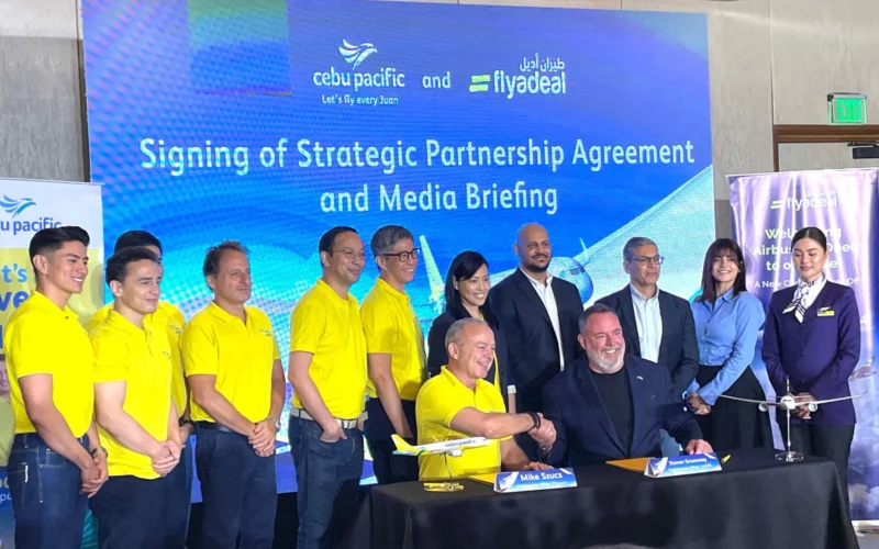 Cebu Pacific and flyadeal enter MoU