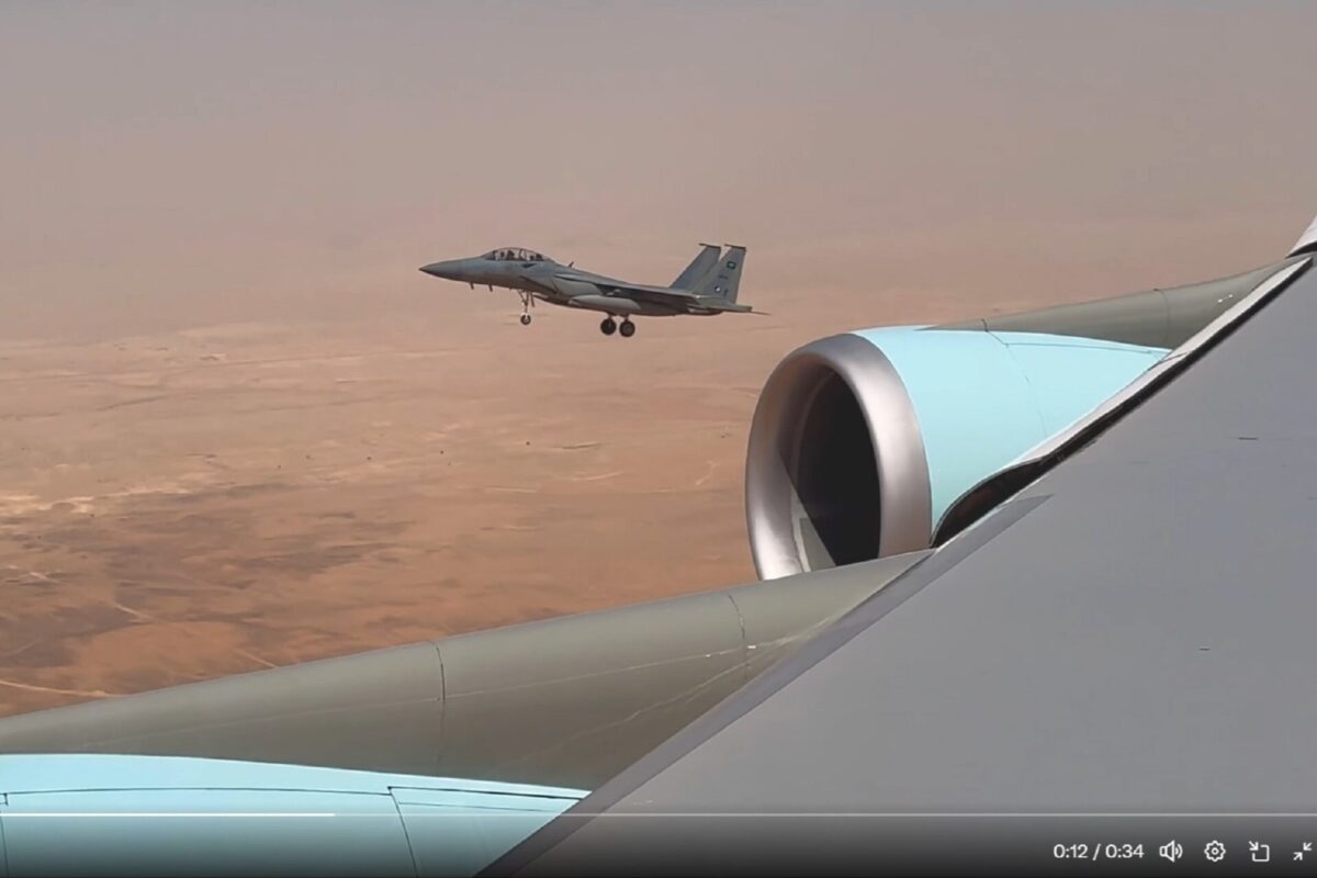 F15 Saudi Arabia Trump