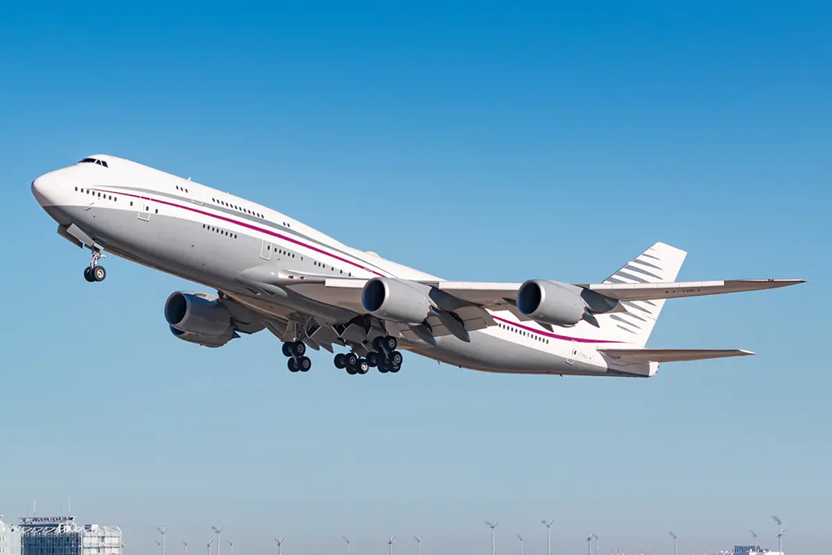 Qatari 747 8 The Qatari 747 8 that has been gifted to the US